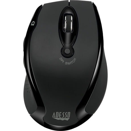 Adesso iMouse M20B Mouse - Radio Frequency - USB - Optical - 6 Button(s) - Black
