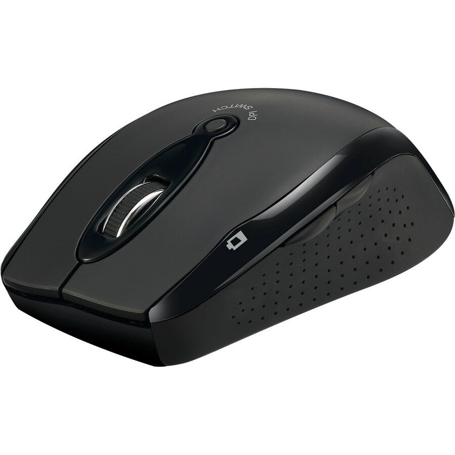Adesso iMouse M20B Mouse - Radio Frequency - USB - Optical - 6 Button(s) - Black