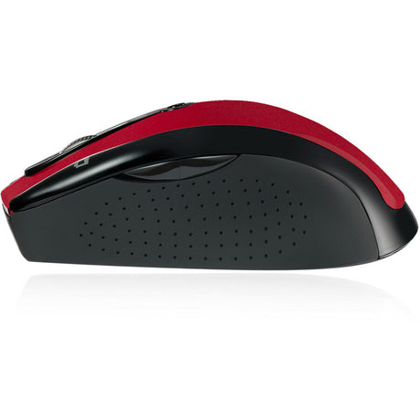 Adesso iMouse M20R Mouse - Radio Frequency - USB - Optical - 6 Button(s) - Red