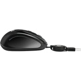 Adesso iMouse S8B Mouse - USB 2.0 - Optical - 3 Button(s) - Black