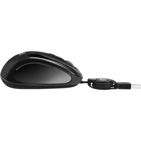 Adesso iMouse S8B Mouse - USB 2.0 - Optical - 3 Button(s) - Black
