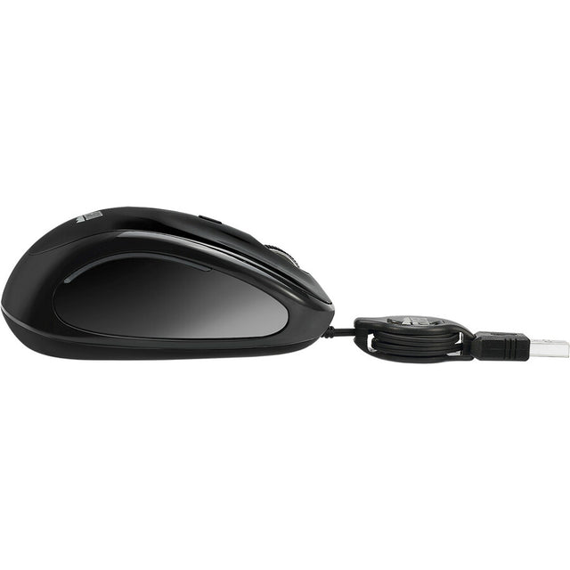 Adesso iMouse S8B Mouse - USB 2.0 - Optical - 3 Button(s) - Black