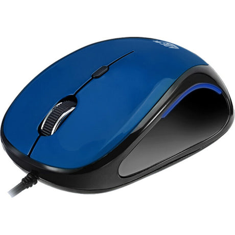 Adesso iMouse S8L Mouse - USB 2.0 - Optical - 3 Button(s) - Blue