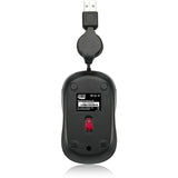 Adesso iMouse S8L Mouse - USB 2.0 - Optical - 3 Button(s) - Blue