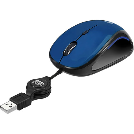 Adesso iMouse S8L Mouse - USB 2.0 - Optical - 3 Button(s) - Blue