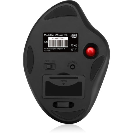 Adesso iMouse T30 Mouse - Radio Frequency - USB - Optical - 7 Button(s) - Black