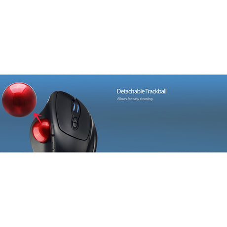Adesso iMouse T30 Mouse - Radio Frequency - USB - Optical - 7 Button(s) - Black