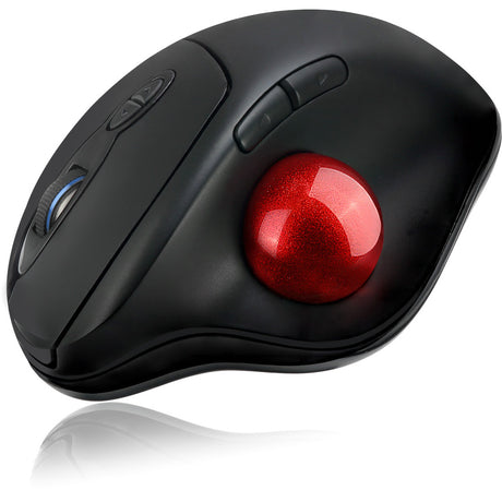 Adesso iMouse T30 Mouse - Radio Frequency - USB - Optical - 7 Button(s) - Black