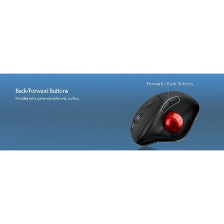 Adesso iMouse T30 Mouse - Radio Frequency - USB - Optical - 7 Button(s) - Black