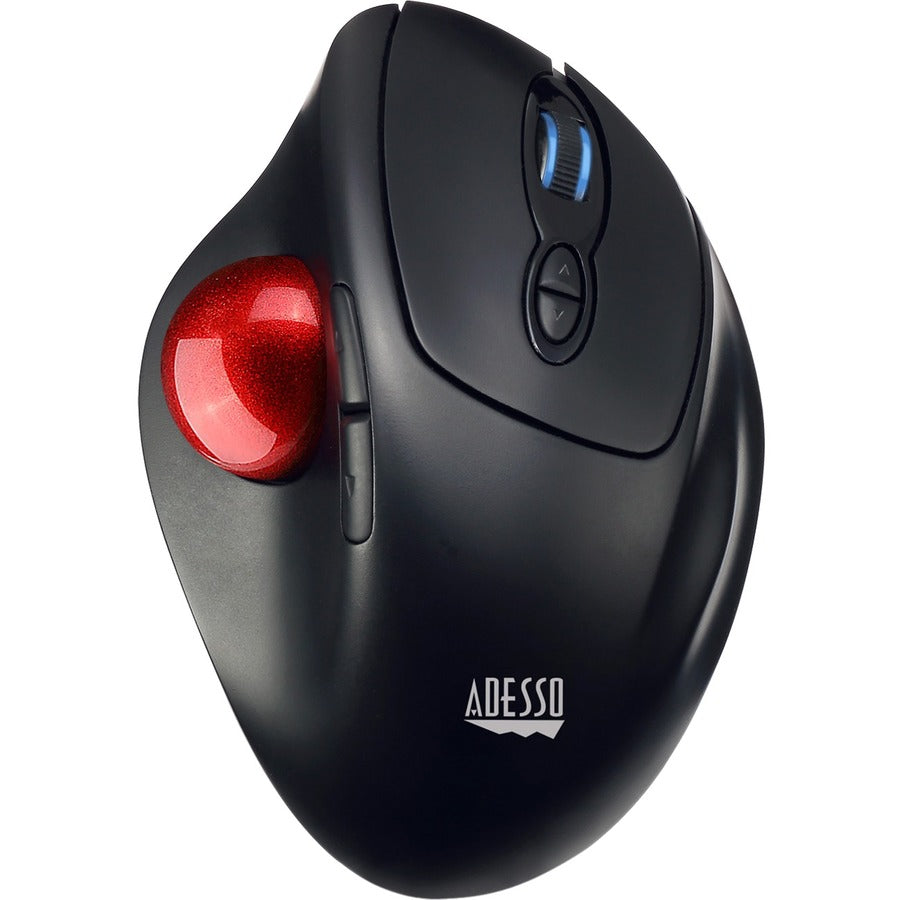 Adesso iMouse T30 Mouse - Radio Frequency - USB - Optical - 7 Button(s) - Black