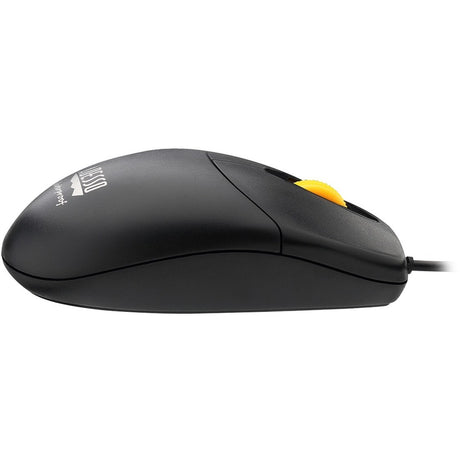 Adesso iMouse W3 Mouse - USB - Optical - 4 Button(s) - Black, Yellow