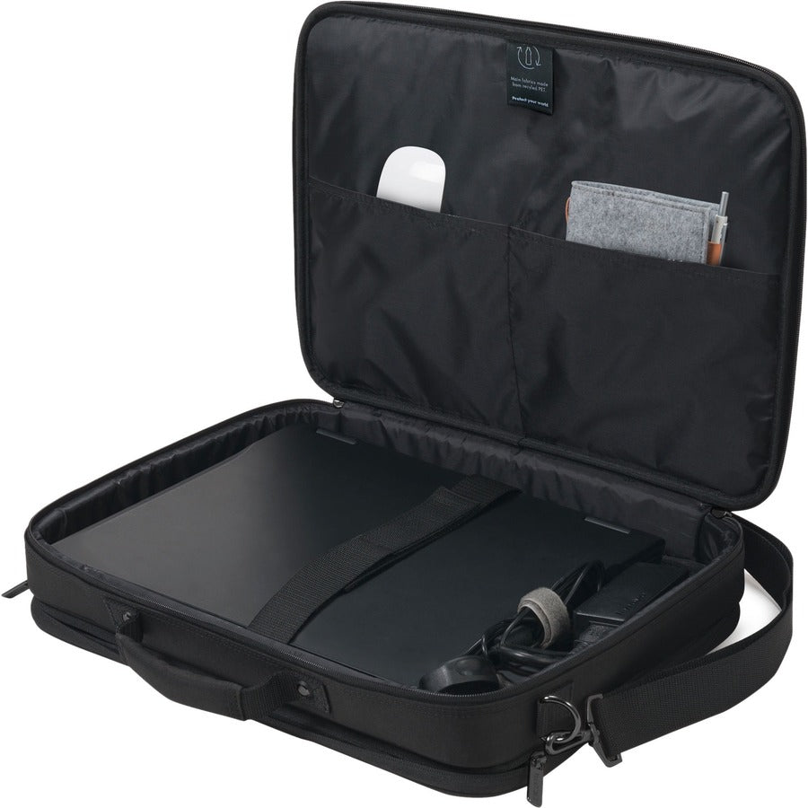 Dicota Eco Carrying Case for 35.6 cm (14") to 39.6 cm (15.6") Notebook - Black