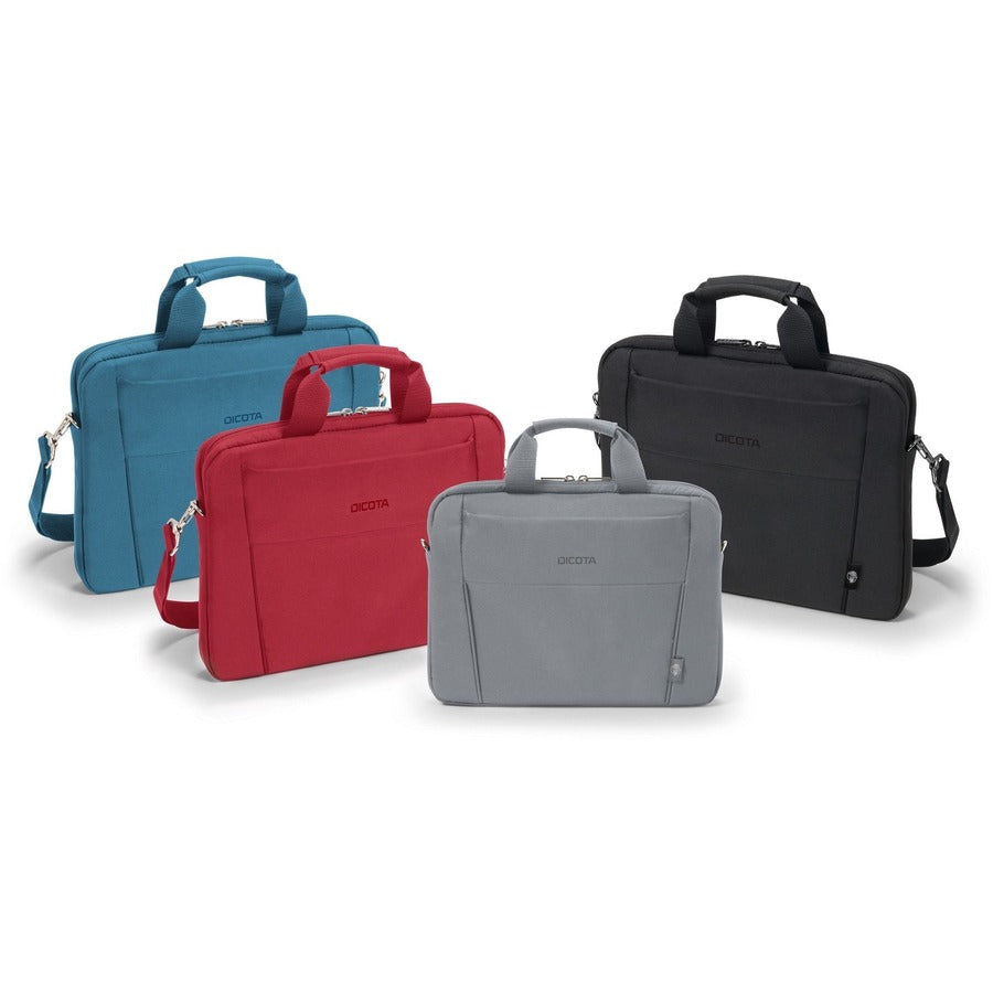 Dicota Eco Carrying Case for 33 cm (13") to 35.8 cm (14.1") Notebook - Blue