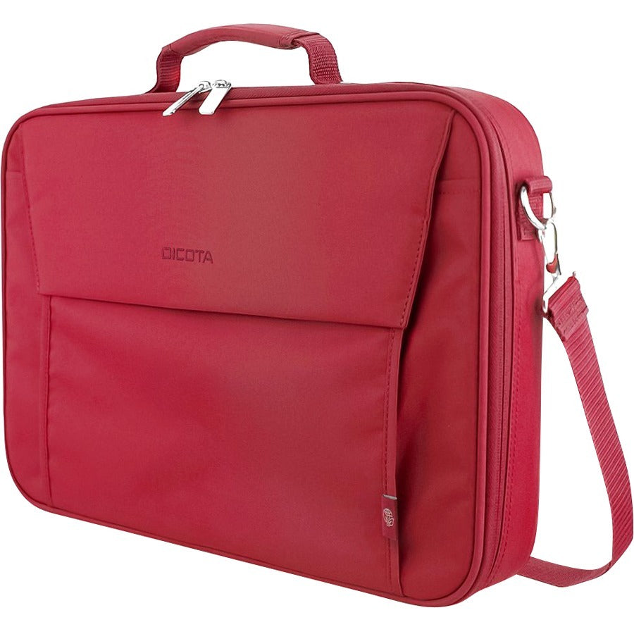 Dicota Eco Carrying Case for 35.6 cm (14") to 39.6 cm (15.6") Notebook - Red