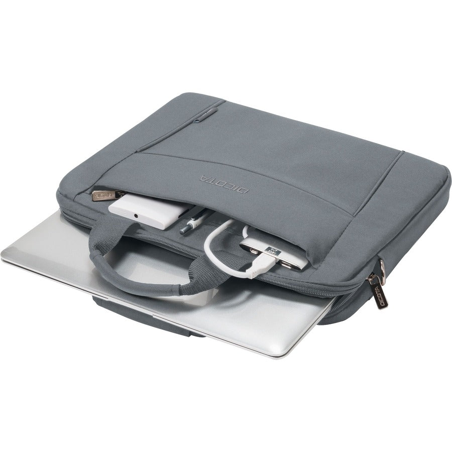 Dicota Eco Carrying Case for 33 cm (13") to 35.8 cm (14.1") Notebook - Grey