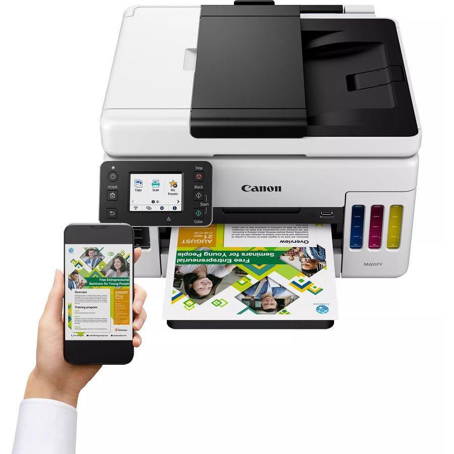 Canon MAXIFY GX6050 Wireless Inkjet Multifunction Printer - Colour