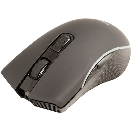 Urban Factory ONLEE Mouse - Bluetooth/Radio Frequency - USB - Optical - 6 Button(s) - Black