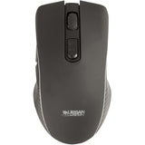 Urban Factory ONLEE Mouse - Bluetooth/Radio Frequency - USB - Optical - 6 Button(s) - Black