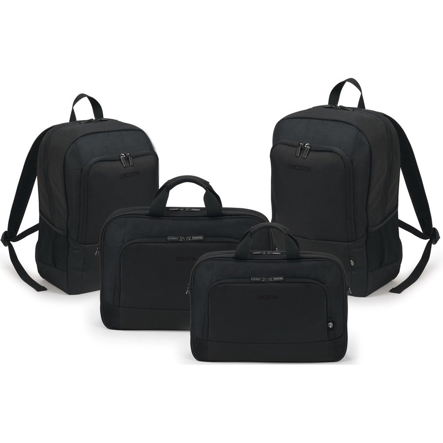 Dicota ECO Carrying Case for 38.1 cm (15") to 43.9 cm (17.3") Notebook - Black
