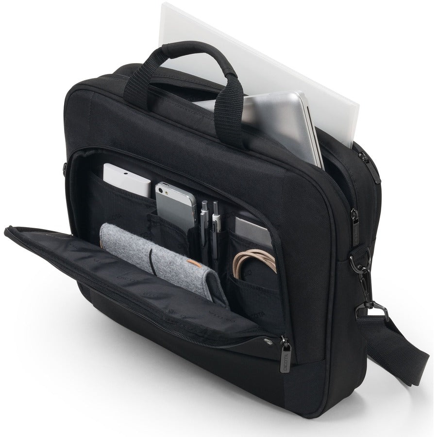 Dicota ECO Carrying Case for 38.1 cm (15") to 43.9 cm (17.3") Notebook - Black