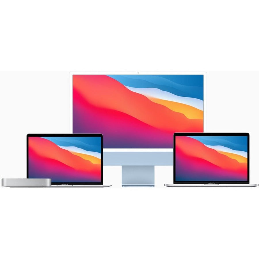 Apple iMac MGPL3B/A All-in-One Computer - Apple M1 Octa-core (8 Core) - 8 GB RAM - 512 GB SSD - 61 cm (24") 4.5K 4480 x 2520 - Desktop - Blue