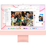 Apple iMac MGPN3B/A All-in-One Computer - Apple M1 Octa-core (8 Core) - 8 GB RAM - 512 GB SSD - 61 cm (24") 4.5K 4480 x 2520 - Desktop - Pink