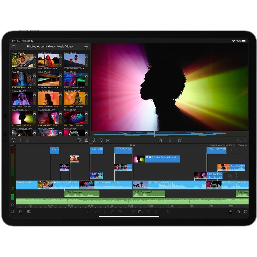 Apple iPad Pro (5th Generation) Tablet - 32.8 cm (12.9") - Apple M1 - 16 GB - 2 TB Storage - iPadOS 14 - 5G - Space Gray