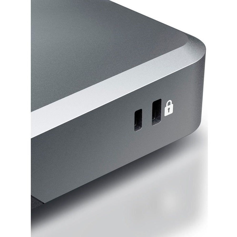 Alogic DX2 USB Type C Docking Station for Notebook - 65 W - Black, Space Gray - TAA Compliant