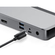 Alogic USB Type C Docking Station for Monitor, Notebook - 100 W - Black, Space Gray - TAA Compliant