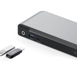 Alogic USB Type C Docking Station for Monitor, Notebook - 100 W - Black, Space Gray - TAA Compliant