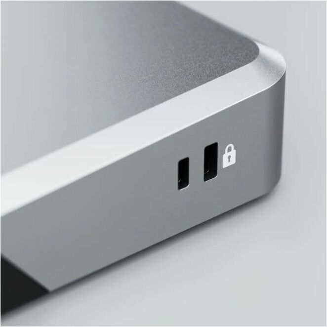 Alogic USB Type C Docking Station for Monitor, Notebook - 100 W - Black, Space Gray - TAA Compliant