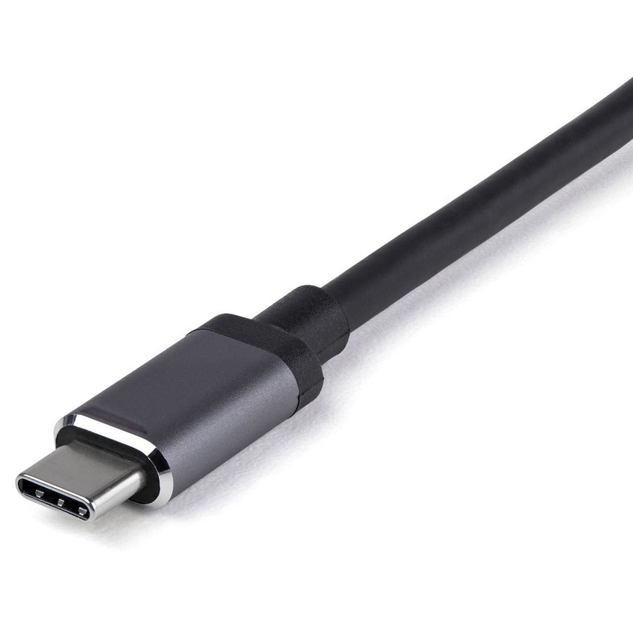 StarTech.com USB C Multiport Adapter, USB-C to HDMI or mDP 4K 60Hz, 100W PD Pass-Through, 4x 10Gbps USB, USB Type-C Mini Dock, w/12" Cable