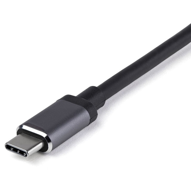 StarTech.com USB C Multiport Adapter, USB-C to HDMI or mDP 4K 60Hz, 100W PD Pass-Through, 4x 10Gbps USB, USB Type-C Mini Dock, w/12" Cable