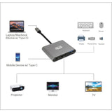 Adesso AUH-4010 USB Type C Docking Station for Notebook, Monitor, Projector, TV - Charging Capability - TAA Compliant