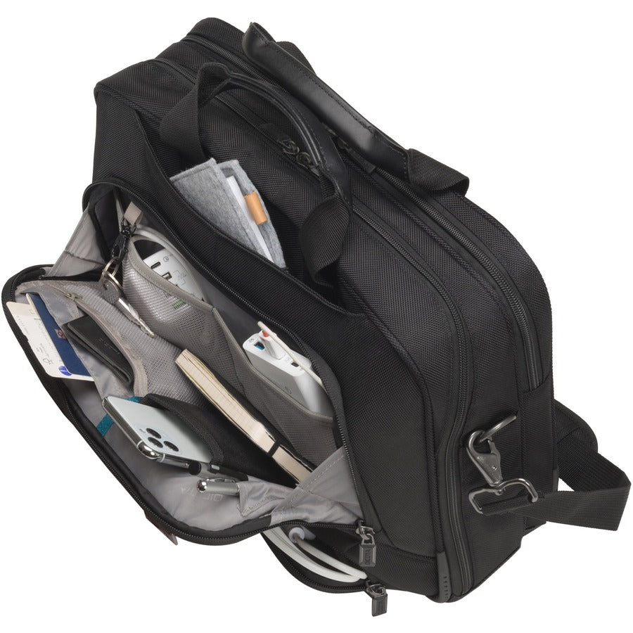 Dicota Eco Top Traveller PRO Carrying Case for 30.5 cm (12") to 35.8 cm (14.1") Notebook - Black