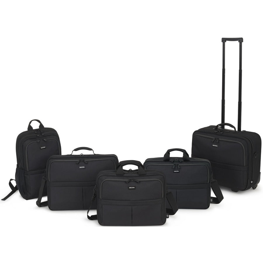 Dicota Eco SCALE Carrying Case (Backpack) for 33 cm (13") to 39.6 cm (15.6") Notebook, Tablet - Black