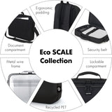 Dicota Eco SCALE Carrying Case (Backpack) for 33 cm (13") to 39.6 cm (15.6") Notebook, Tablet - Black