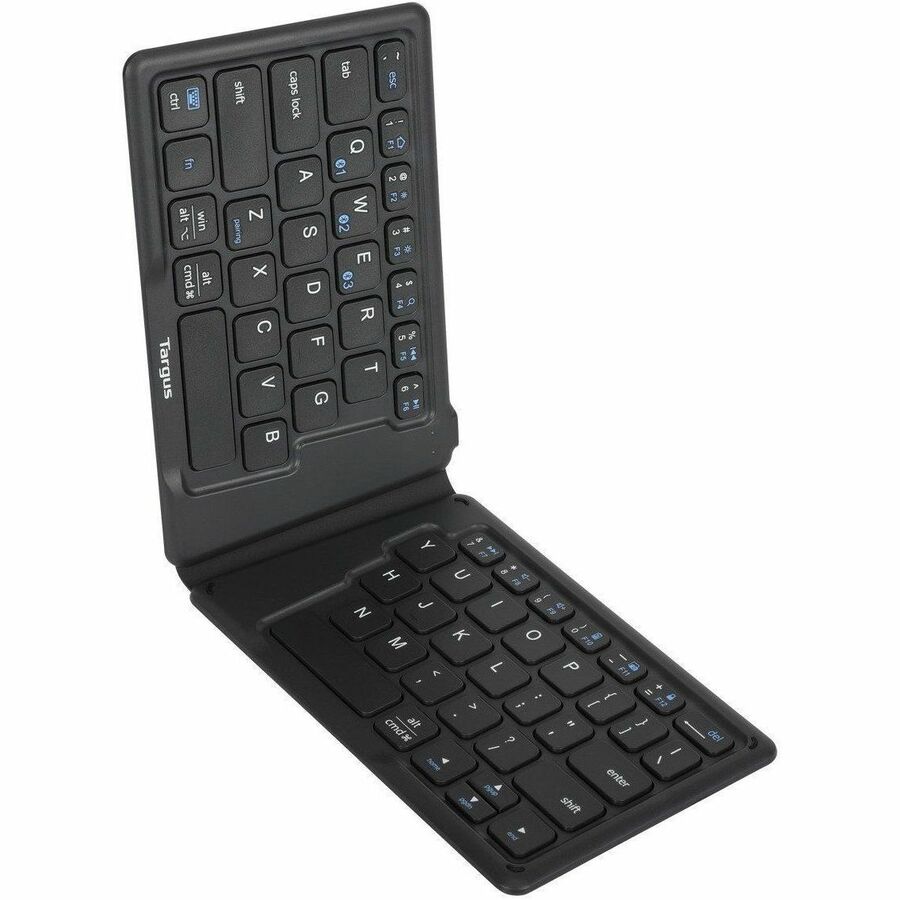 Targus AKF003UK Keyboard - Wireless Connectivity - English (UK) - QWERTZ Layout - Black