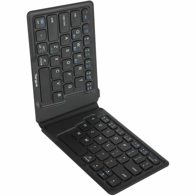 Targus AKF003UK Keyboard - Wireless Connectivity - English (UK) - QWERTZ Layout - Black