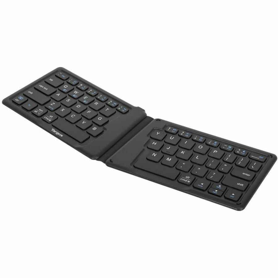 Targus AKF003UK Keyboard - Wireless Connectivity - English (UK) - QWERTZ Layout - Black