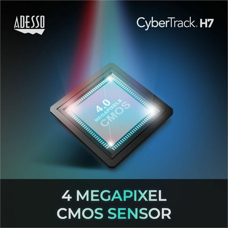 Adesso CyberTrack CyberTrack H7 Webcam - 4 Megapixel - 30 fps - USB 2.0 - TAA Compliant