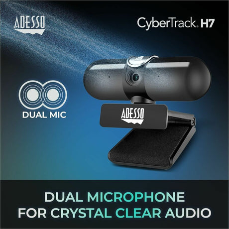 Adesso CyberTrack CyberTrack H7 Webcam - 4 Megapixel - 30 fps - USB 2.0 - TAA Compliant