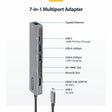 StarTech.com USB-C Multiport Adapter Hub, USB-C to 4K 60Hz HDMI, Gigabit Ethernet and 100W Charging for Macbook Pro / Air and Windows