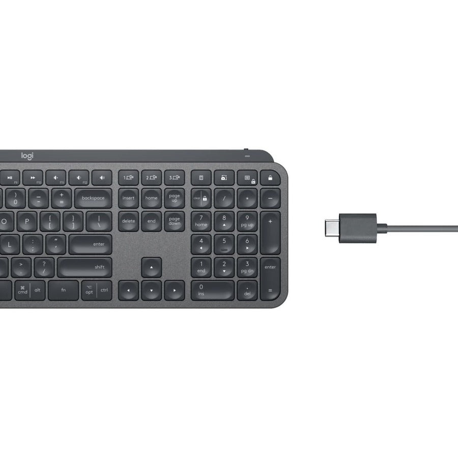 Logitech MX Keys for Business Keyboard - Wireless Connectivity - English (UK) - QWERTY Layout - Graphite