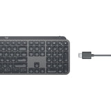 Logitech MX Keys for Business Keyboard - Wireless Connectivity - English (UK) - QWERTY Layout - Graphite