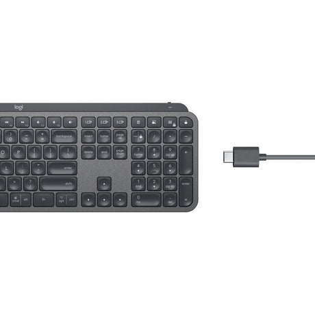 Logitech MX Keys for Business Keyboard - Wireless Connectivity - English (UK) - QWERTY Layout - Graphite