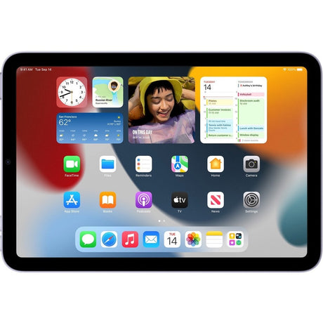 Apple iPad mini (6th Generation) Tablet - 21.1 cm (8.3") - Apple A15 Bionic Hexa-core - 4 GB - 256 GB Storage - iPadOS 15 - 5G - Purple
