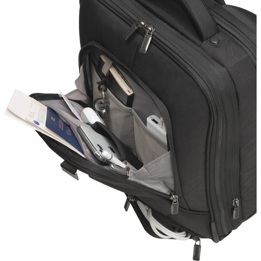 Dicota Eco Backpack PRO Carrying Case (Backpack) for 32.8 cm (12.9") to 43.9 cm (17.3") Notebook - Black