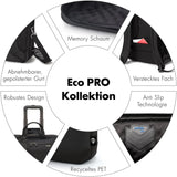Dicota Eco Backpack PRO Carrying Case (Backpack) for 32.8 cm (12.9") to 43.9 cm (17.3") Notebook - Black