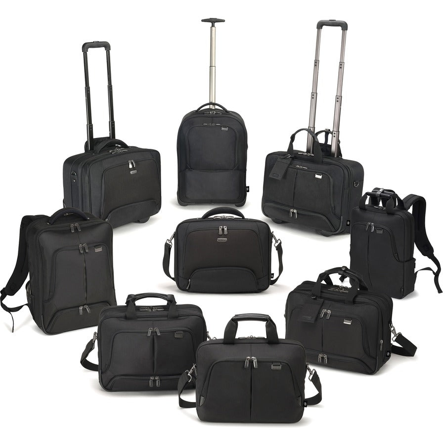 Dicota Eco Multi PRO Carrying Case (Briefcase) for 32.8 cm (12.9") to 39.6 cm (15.6") Notebook - Black